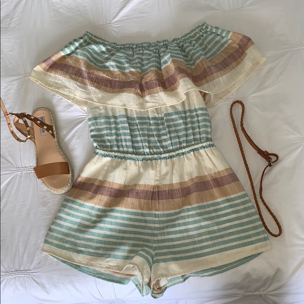 ONEILL STRIPPED ROMPER